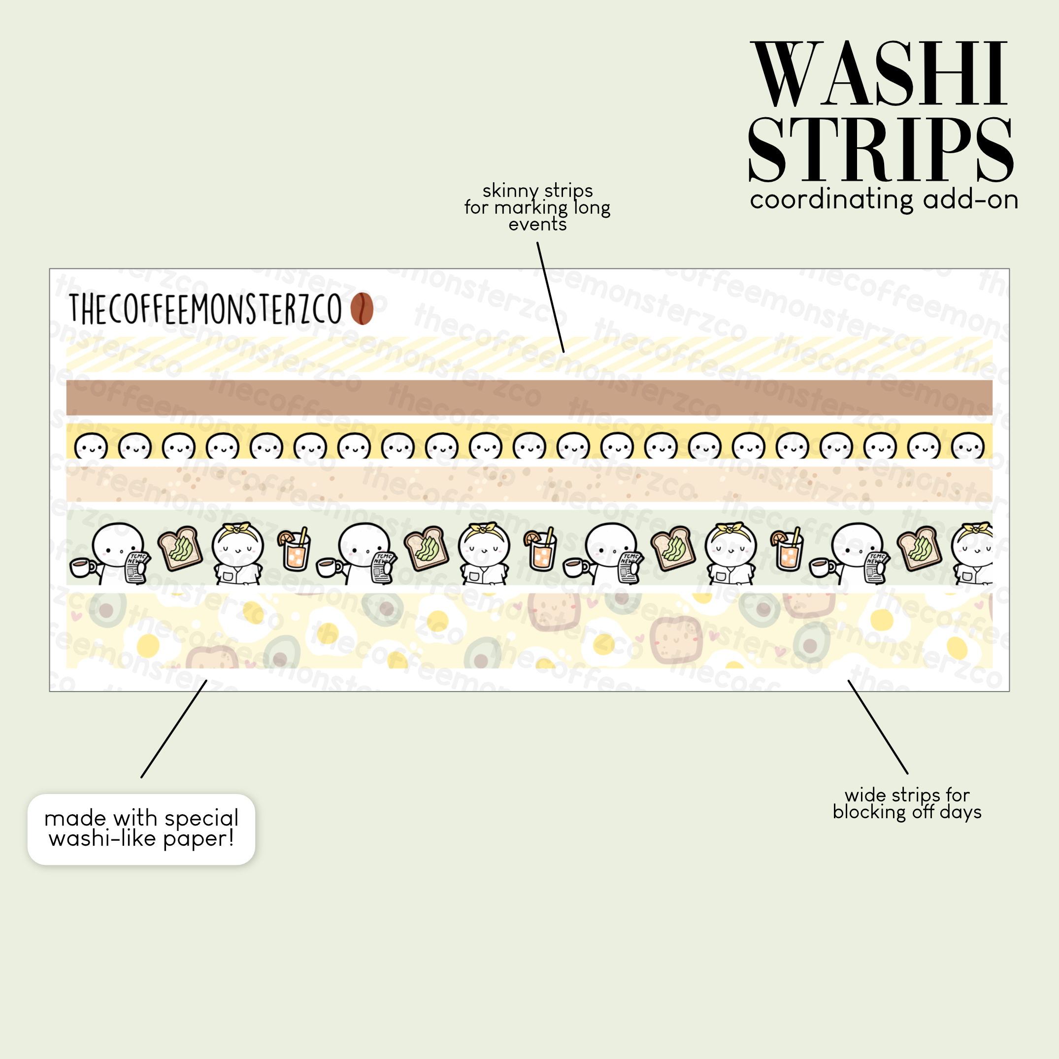 2023 Coordinating Add-ons - Washi Strips - Part 1