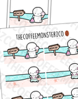 Beach Scenery Emotis, TheCoffeeMonsterzCo