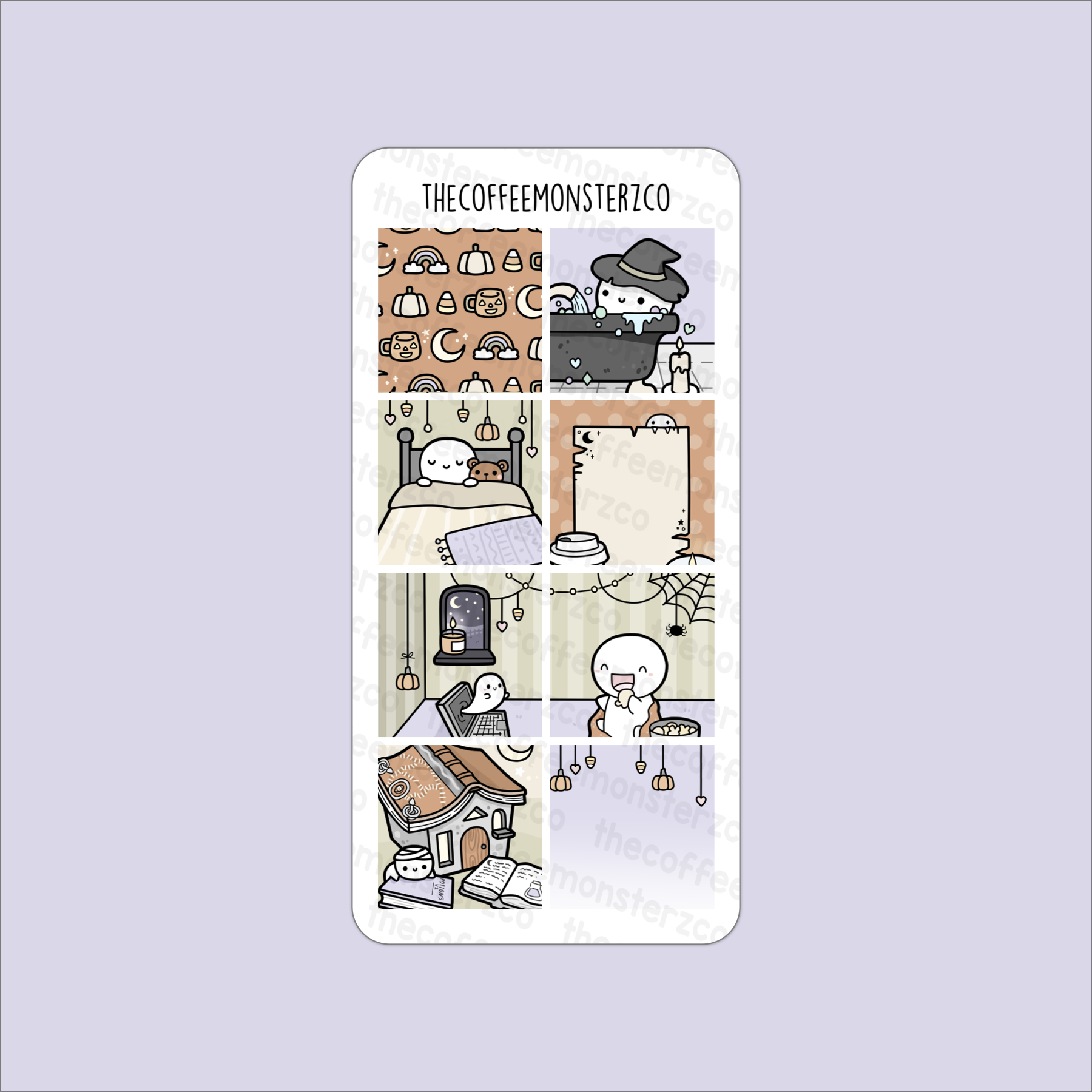Cozy Halloween Hobonichi Weeks Kit