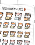 Fall Critters Working Emotis