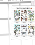 Monthly Headings Hobonichi Weeks