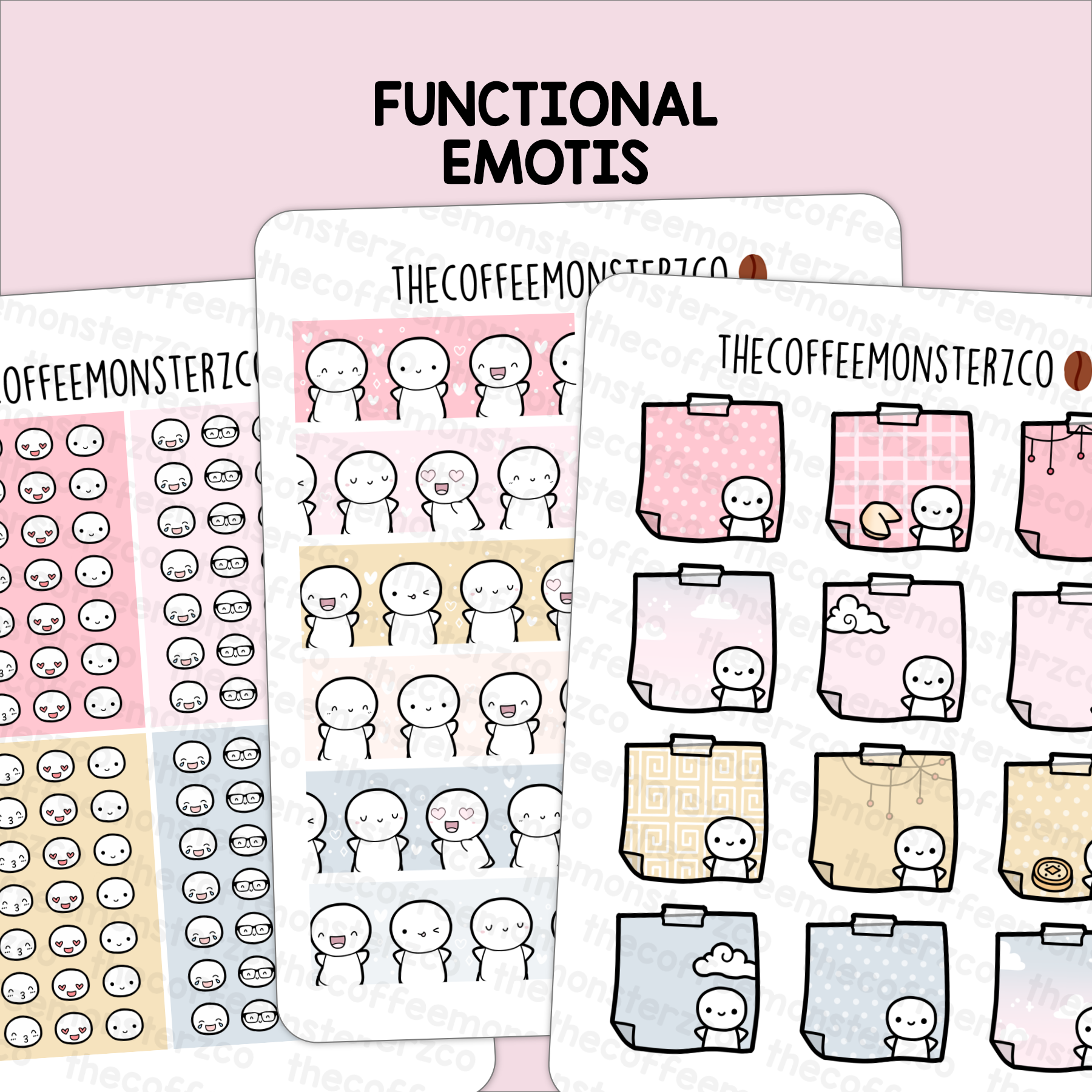 Lunar New Year 2024 Functional Stickers (FINAL STOCK)