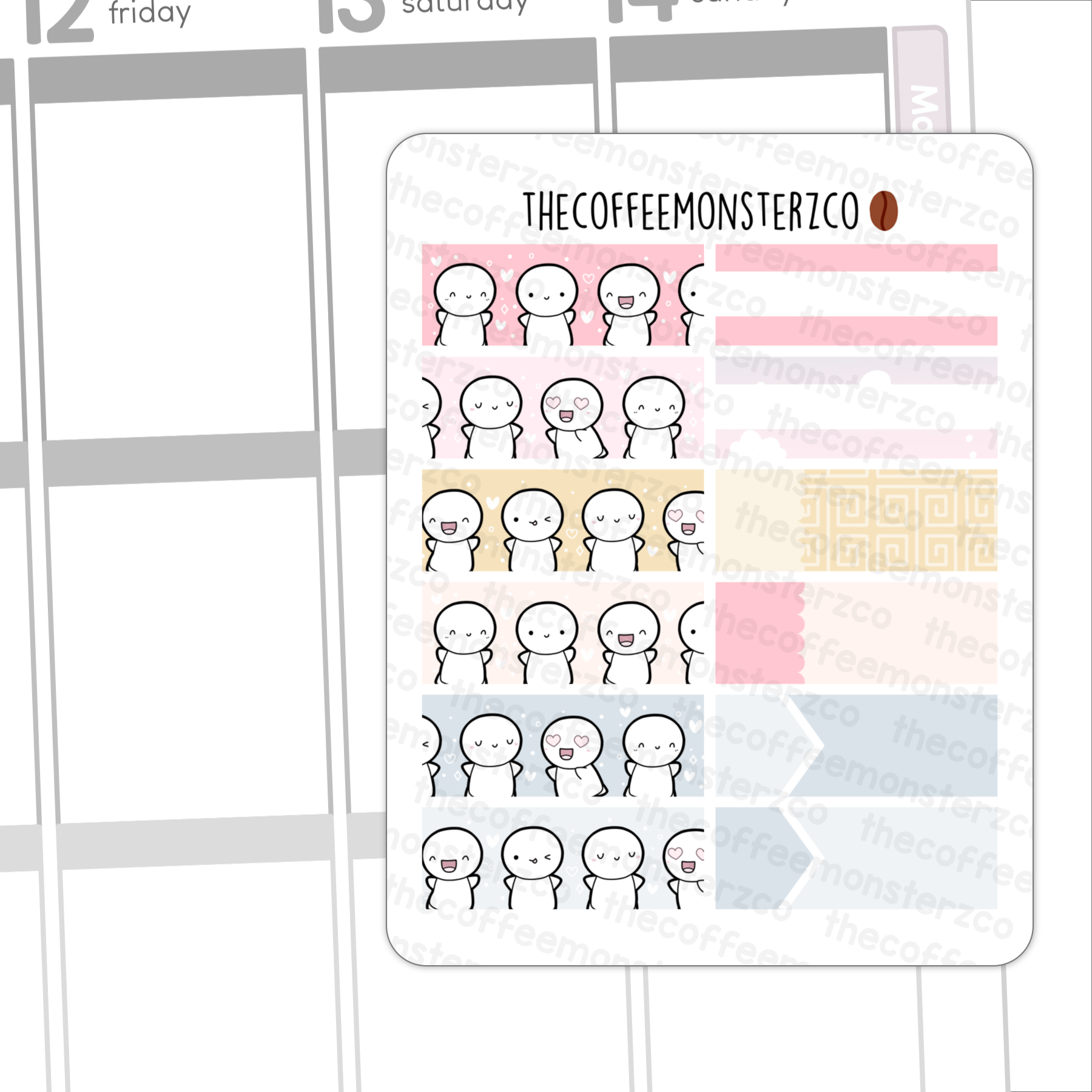 Lunar New Year 2024 Functional Stickers (FINAL STOCK)