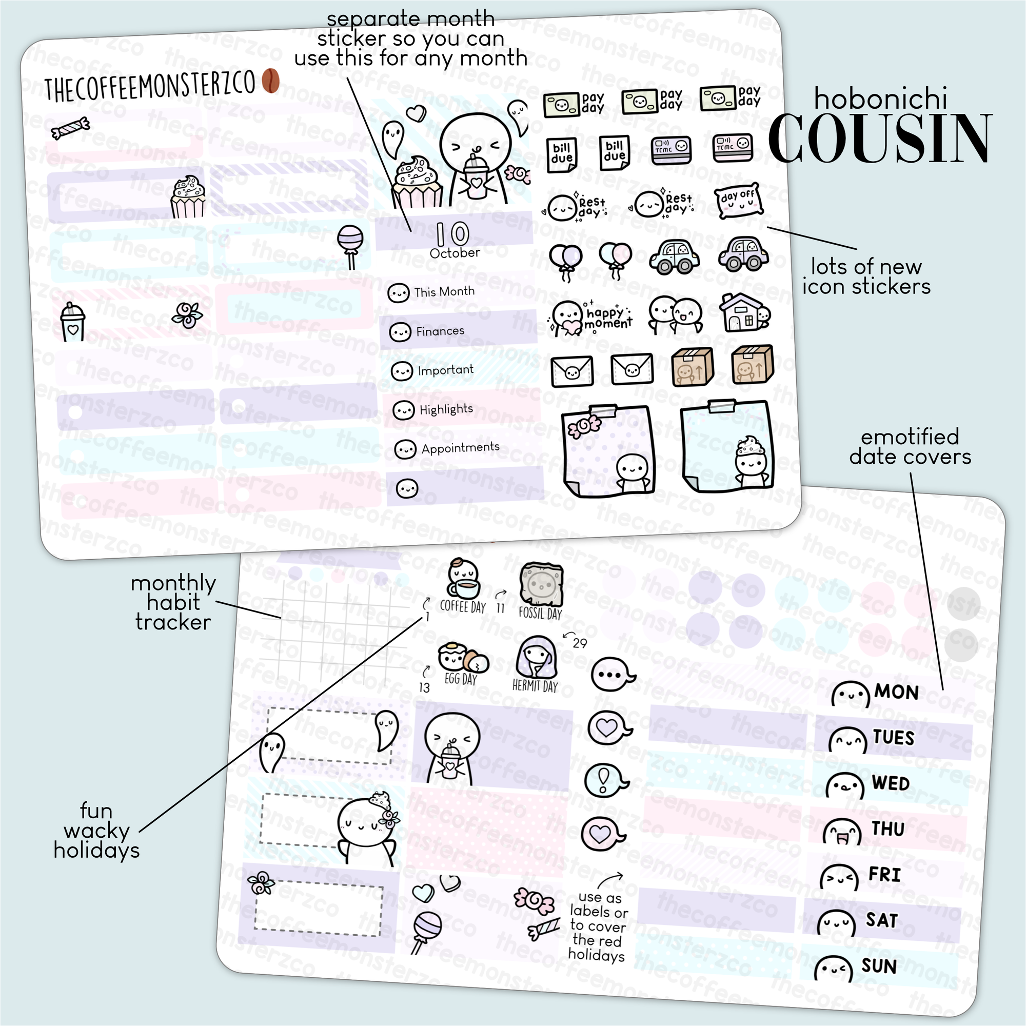 2023 Hobonichi Cousin Monthly Kits - Part 2