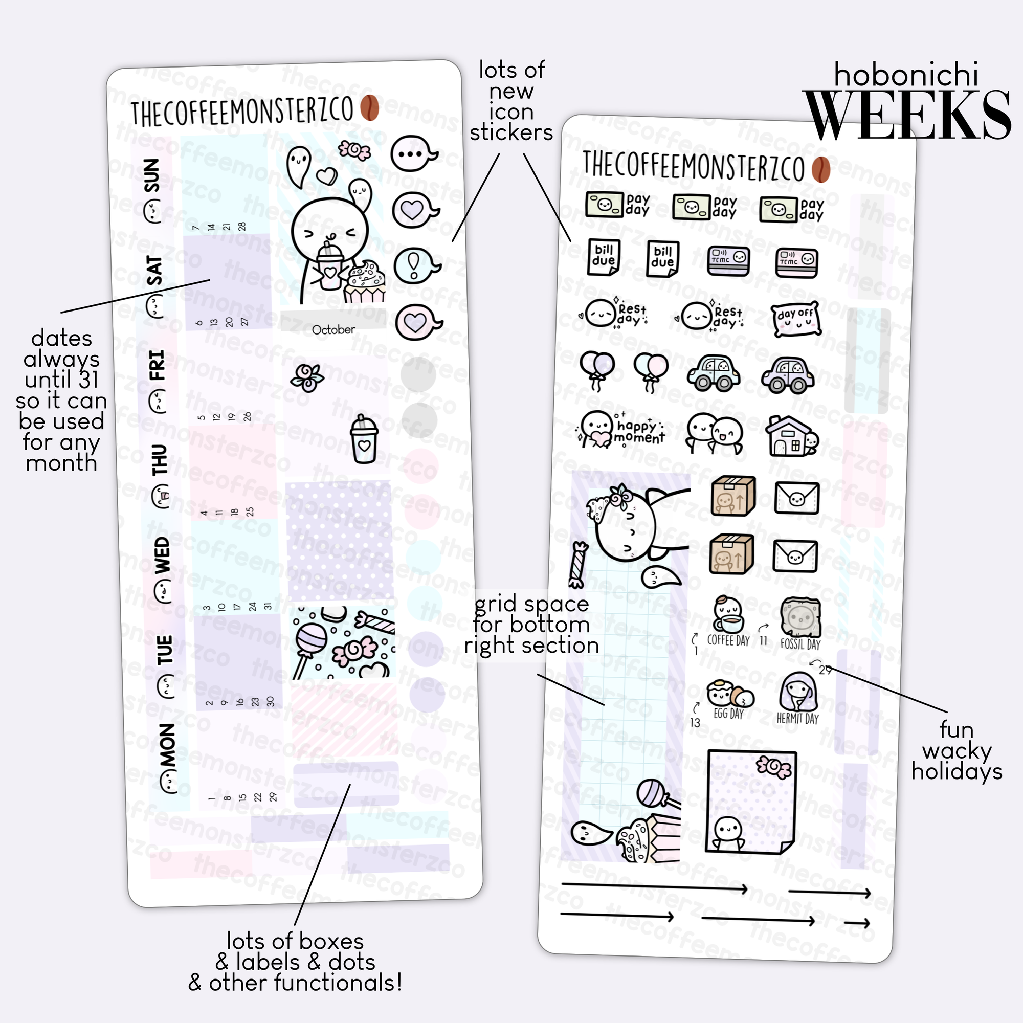 2023 Hobonichi Weeks Monthly Kits - Part 2