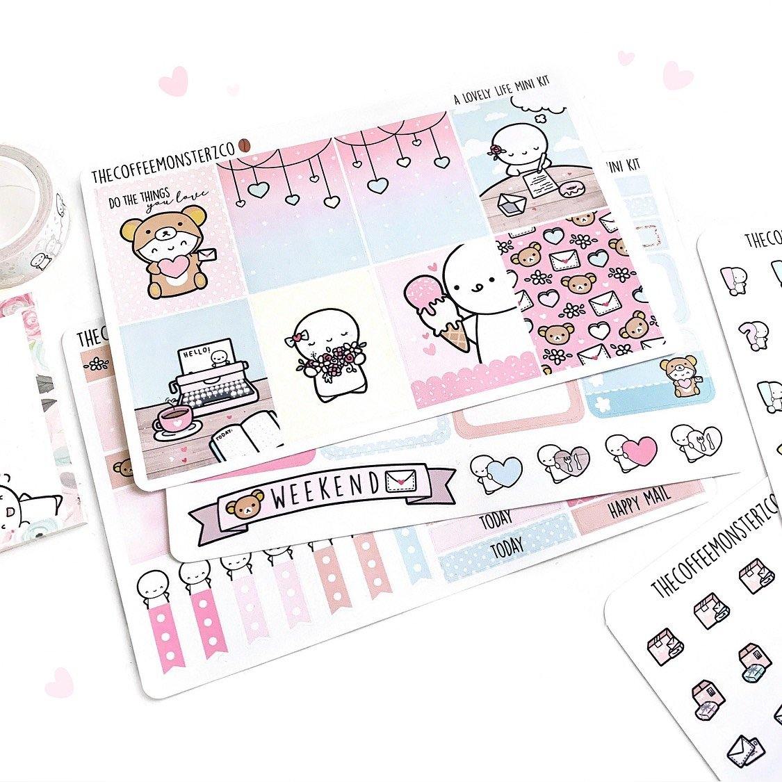 A Lovely Life Emoti Mini Kit - TheCoffeeMonsterzCo