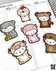 Lunar New Year Diecuts, TheCoffeeMonsterzCo