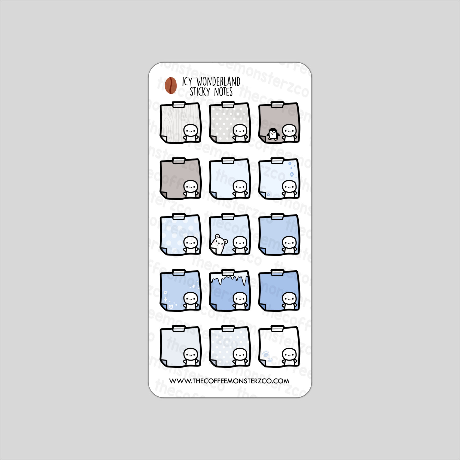 Icy Wonderland Hobonichi Weeks Kit