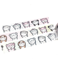 Rainbow Animal Onesies 2.0 Washi Tape - 15mm (1 per customer)