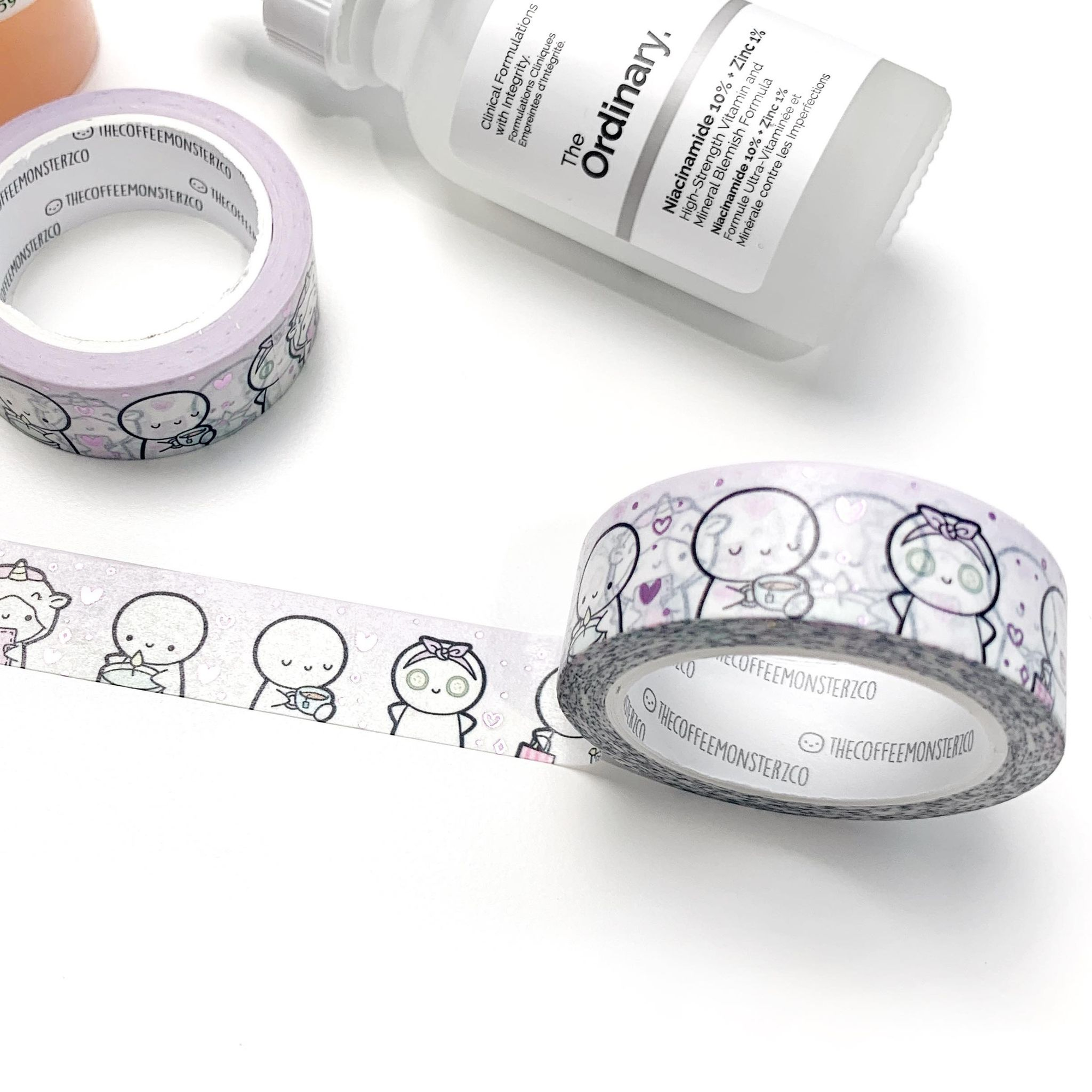 Self Care Emotis 2.0 Washi Tape - 15mm (1 per customer)