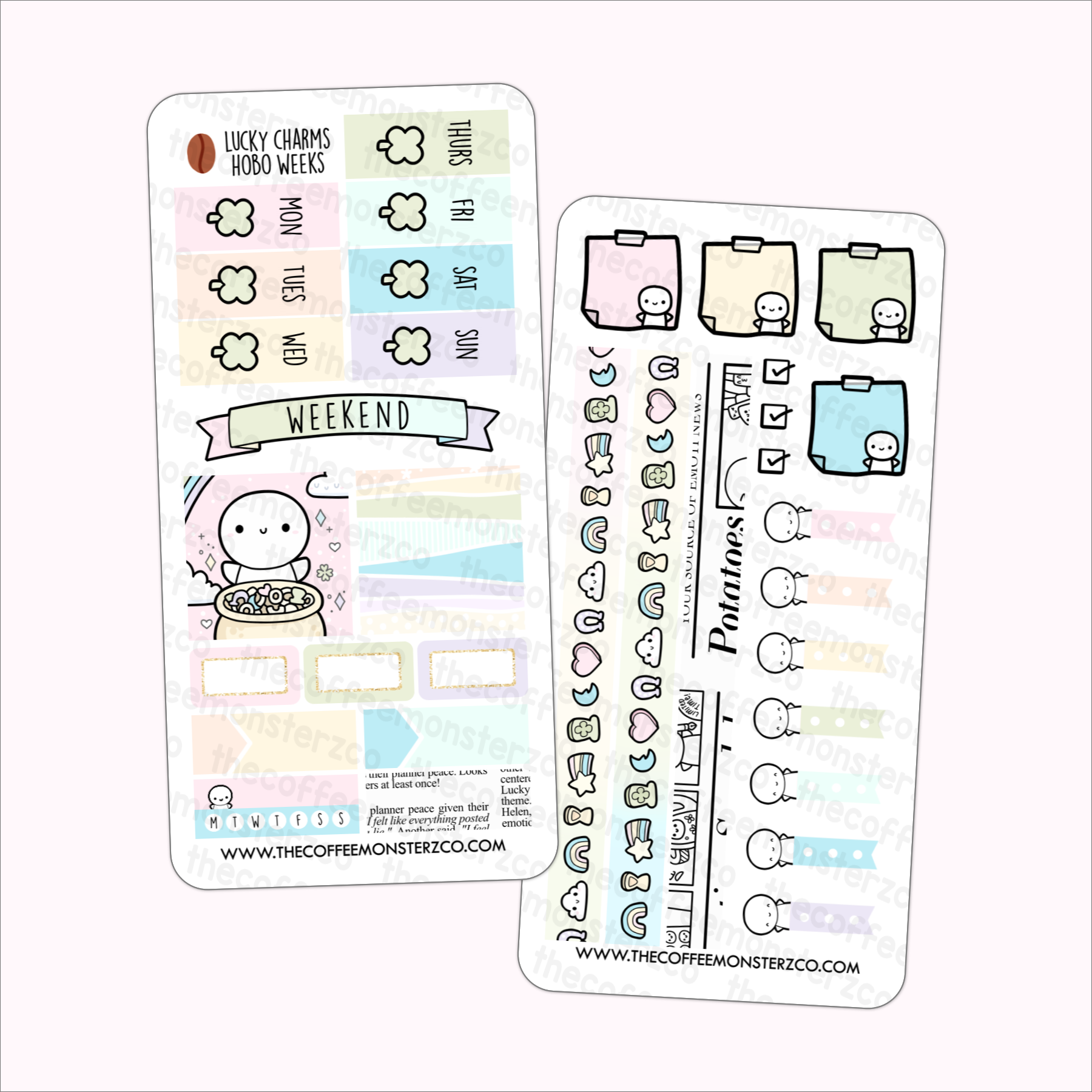 Lucky Charms Hobonichi Weeks Kit