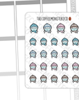 Winter Scarf & Beanie Emotis - TheCoffeeMonsterzCo