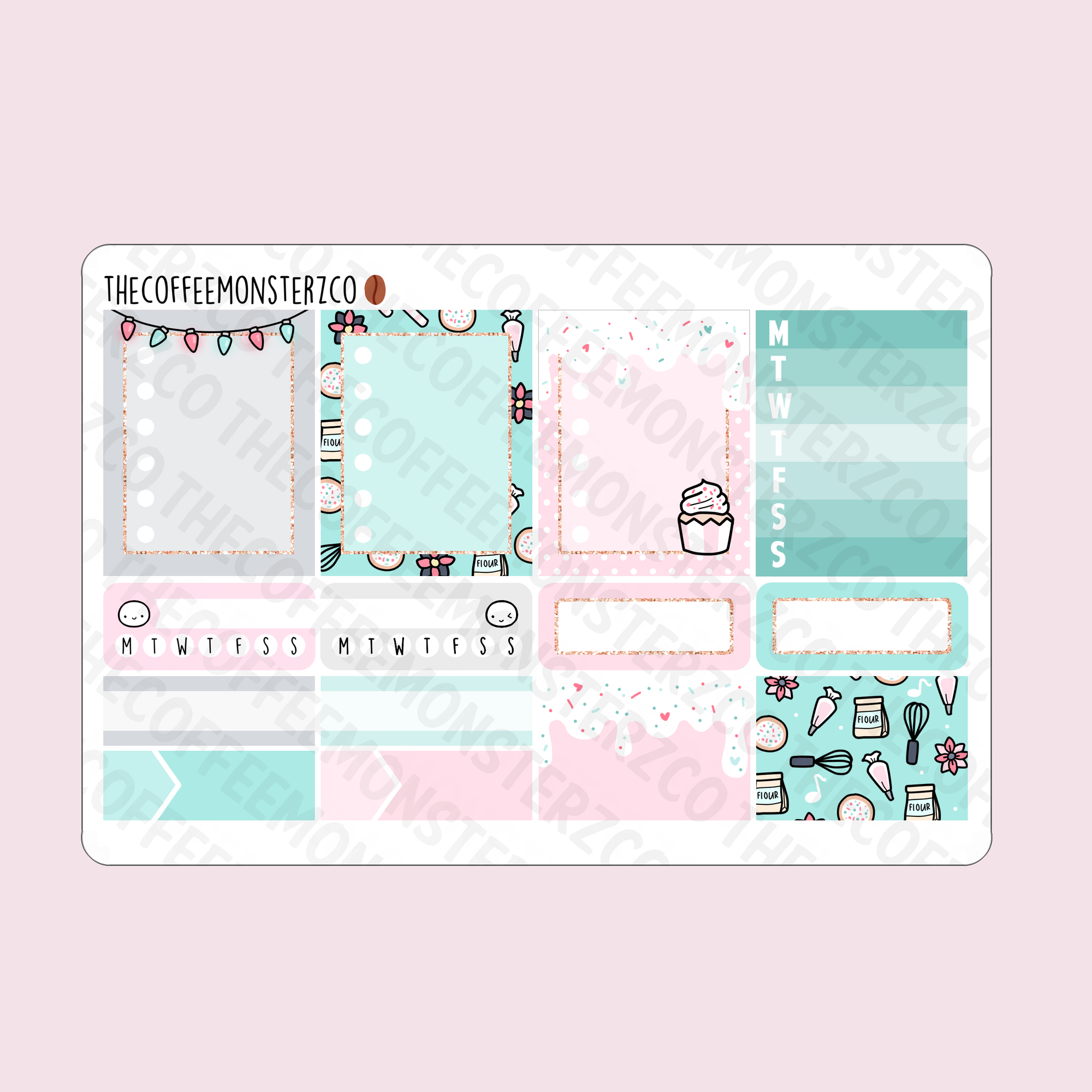 Holiday Baking Emoti Mini Kit - TheCoffeeMonsterzCo