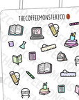 School Doodles - TheCoffeeMonsterzCo