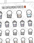 Cozy Sweater Emotis - TheCoffeeMonsterzCo