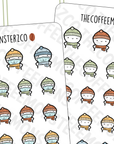 Fall Scarf & Beanie Emotis - TheCoffeeMonsterzCo