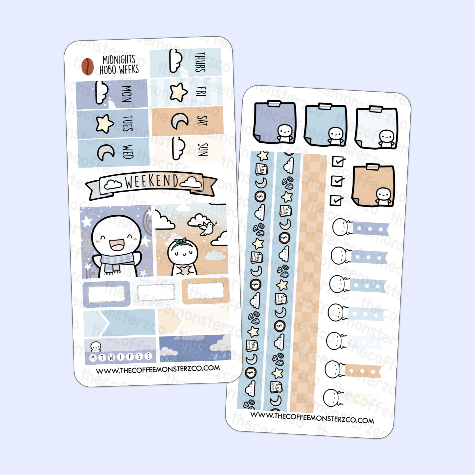 Midnights Hobonichi Weeks Kit