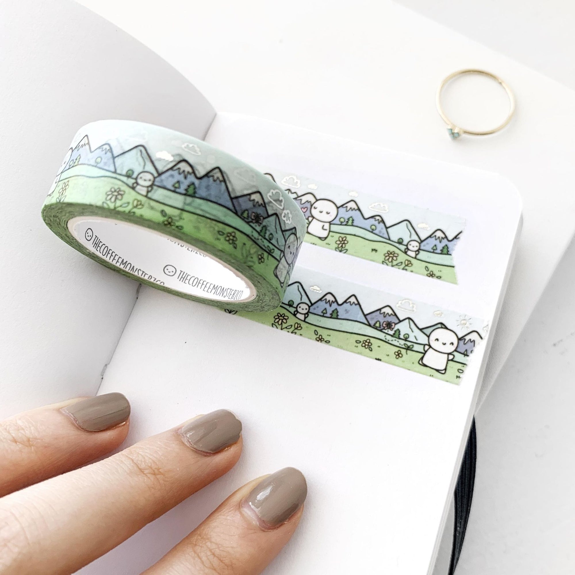 Mountains & Meadows Washi Tape - 15mm
