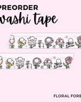 Floral Forest Washi Tape - 15mm