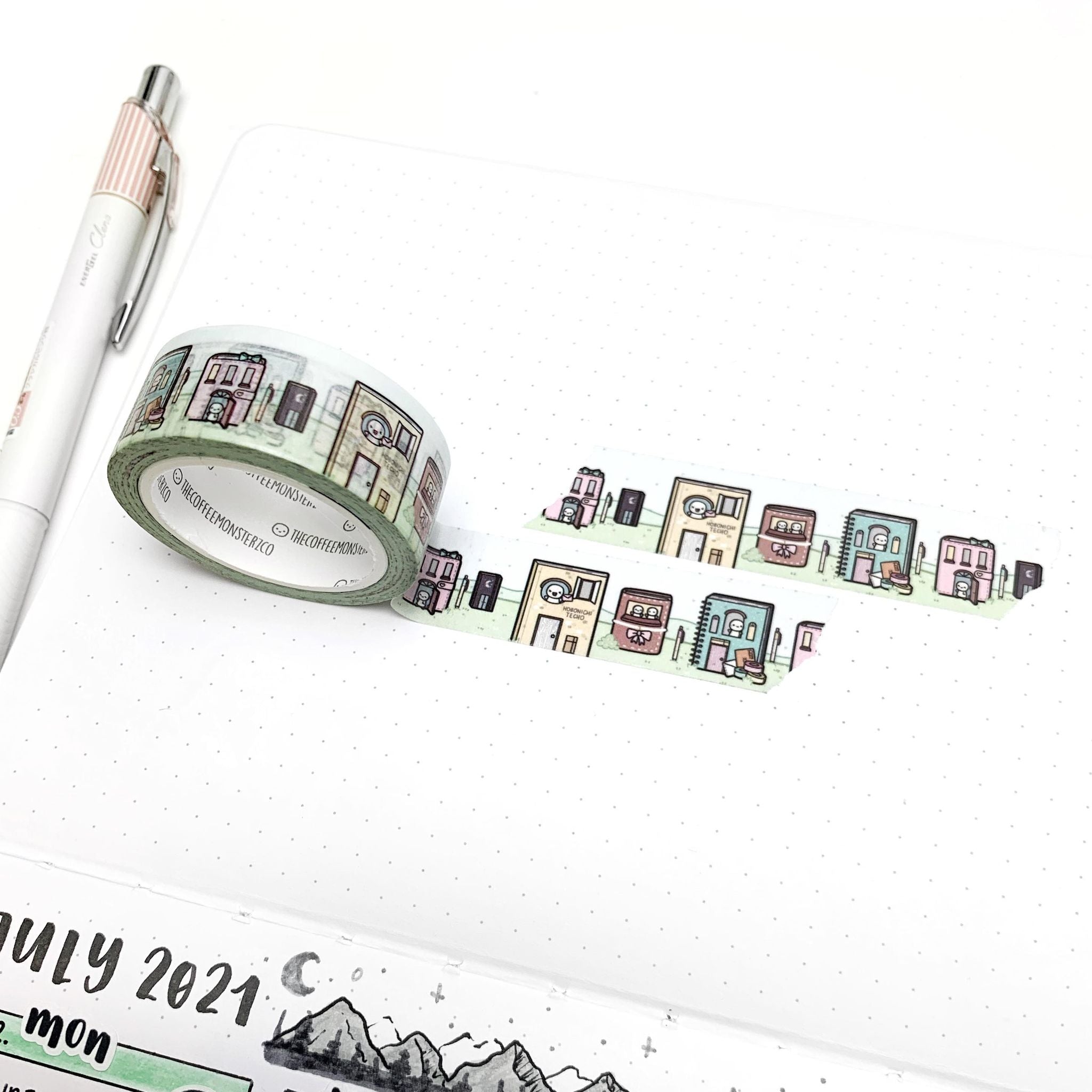 Planner Land Washi Tape - 18mm