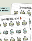 Rent and Mortgage Emotis