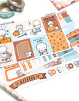 Autumn Emoti Mini Kit (3-4 pages), TheCoffeeMonsterzCo