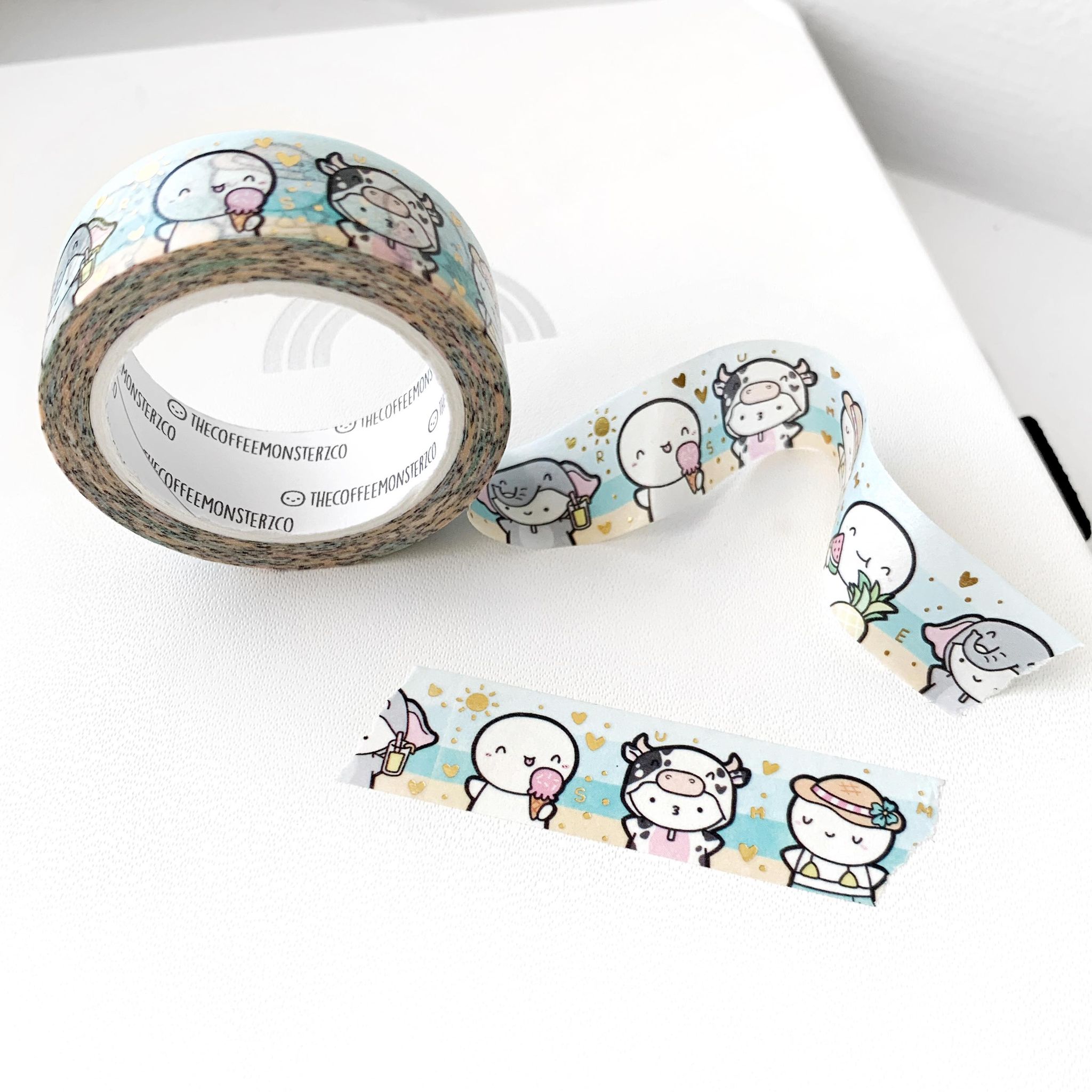 Summer Critters Washi Tape - 15mm