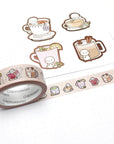 Tea Time Emoti Washi Tape - 15mm