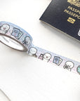 Travel Time Washi Tape - 15mm