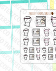 anniversary spring emotis, TheCoffeeMonsterzCo