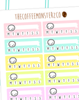 emoti habit trackers, TheCoffeeMonsterzCo