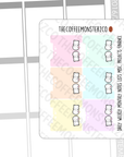 Emoti Tab Stickers, TheCoffeeMonsterzCo