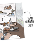 Cozy Cup of Coffee in a Cafe - Card Print