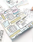 Misfit Sticker Binder - Planner Supplies Cover (1 per customer)