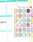 patterned planners, TheCoffeeMonsterzCo