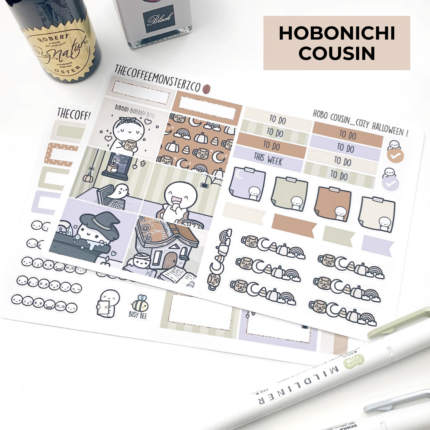 Cozy Halloween Hobonichi Cousin Kit