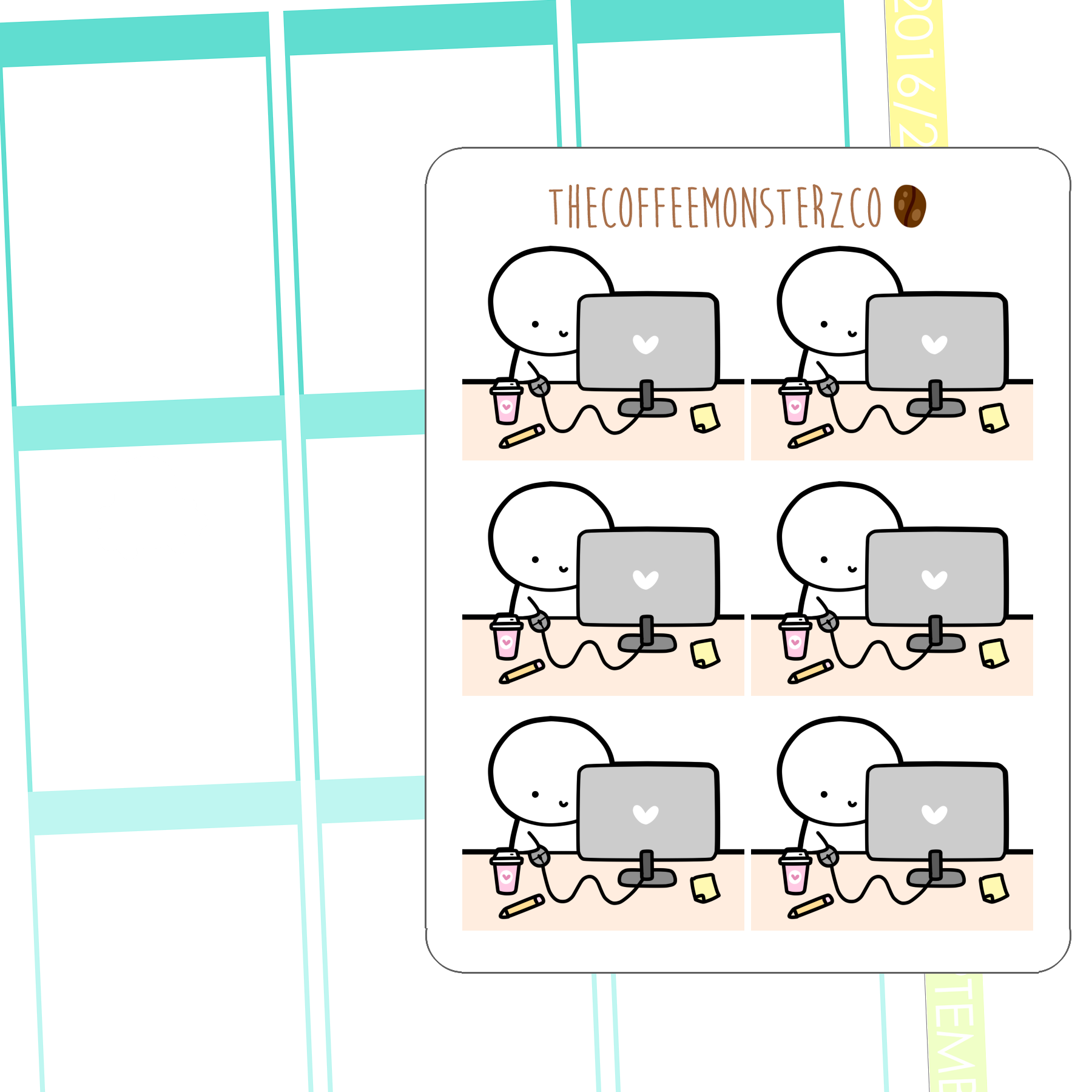 computer emotis, TheCoffeeMonsterzCo