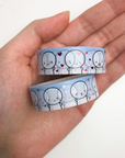 Jack Frost Emoti Washi Tape - 15mm - TheCoffeeMonsterzCo