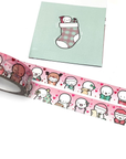 Christmas Emoti Washi Tape - 15mm - TheCoffeeMonsterzCo