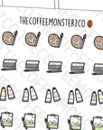 Art Time Doodles - TheCoffeeMonsterzCo
