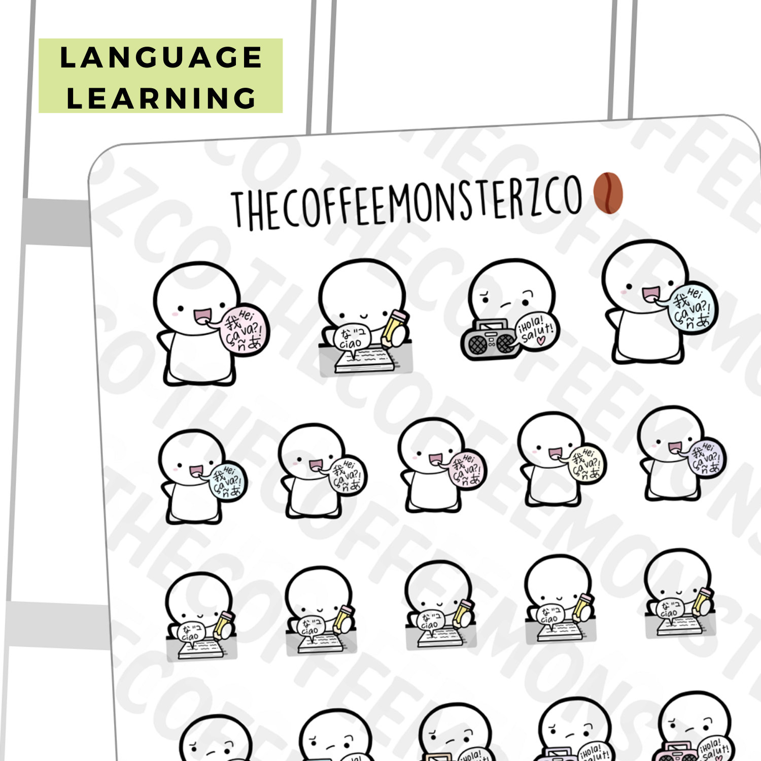 Language Learning Emotis