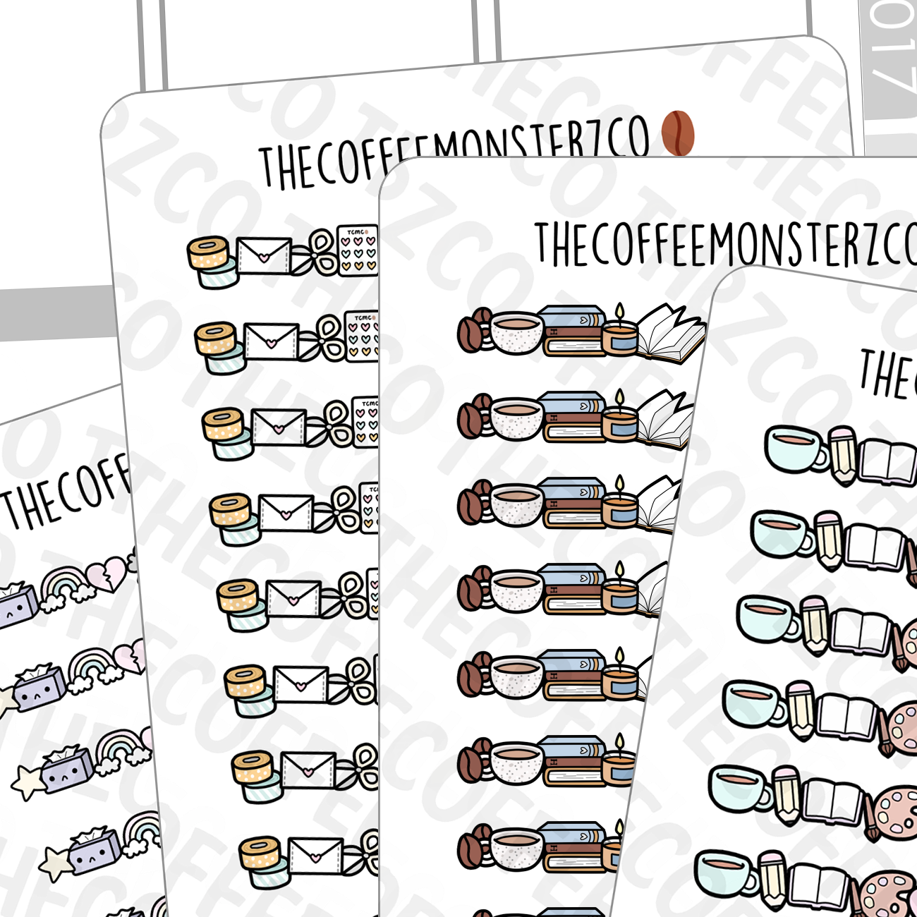 Doodle Headers (Hobonichi Cousin)