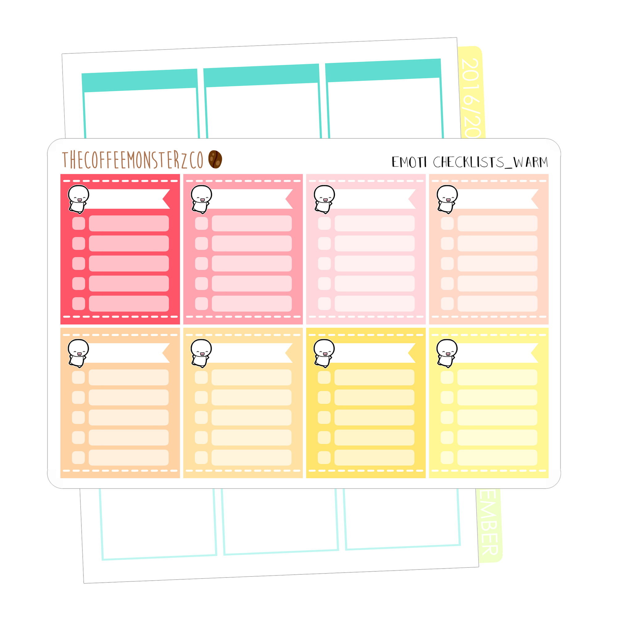 emoti fullbox checklists, TheCoffeeMonsterzCo