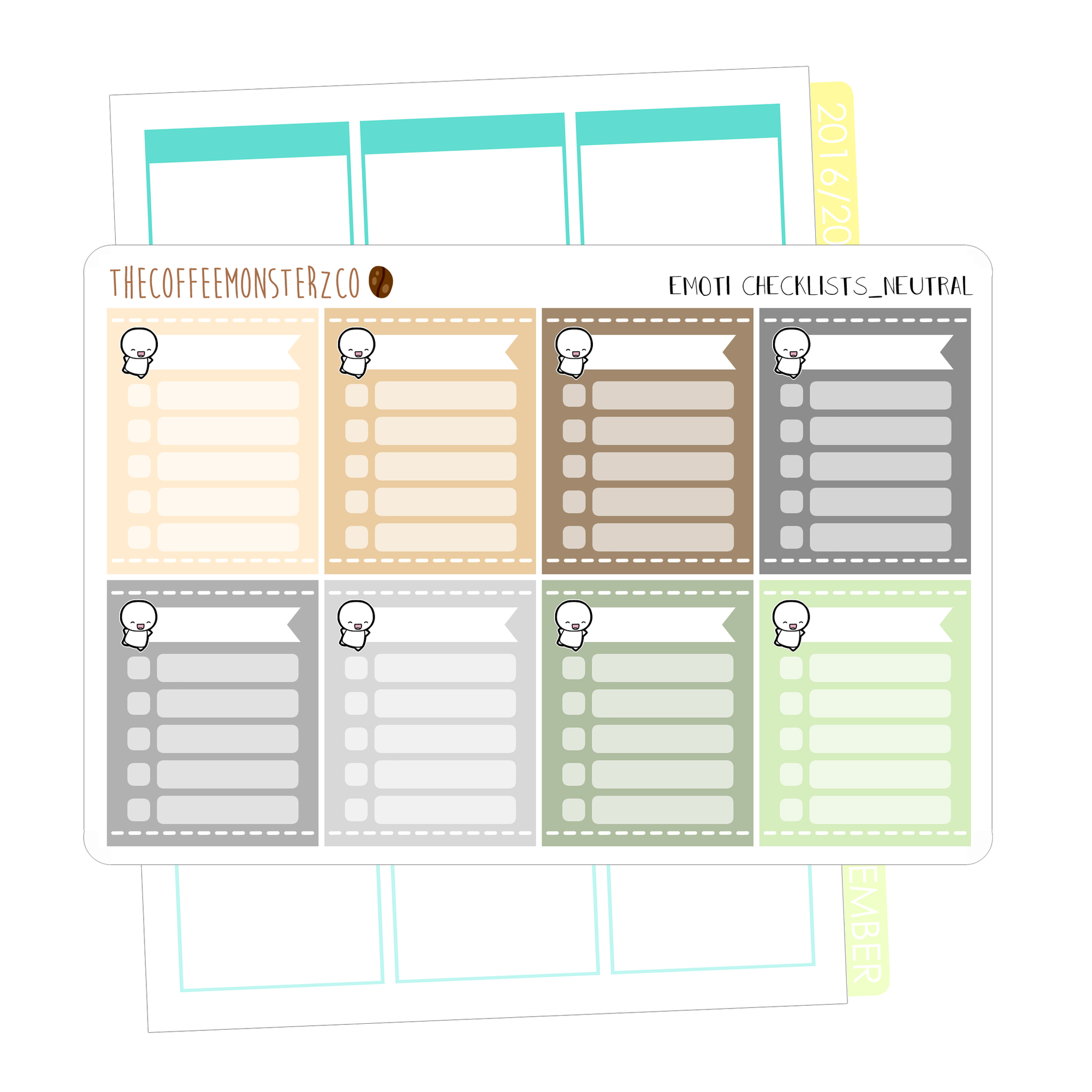 emoti fullbox checklists, TheCoffeeMonsterzCo