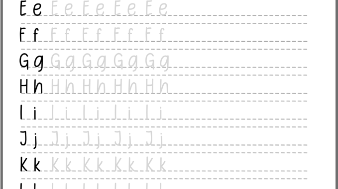 Updated Free Handwriting Worksheets 2022
