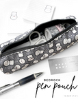 Misfit Bedrock - Cylinder Emoti Pencil Pouch (1 per customer)