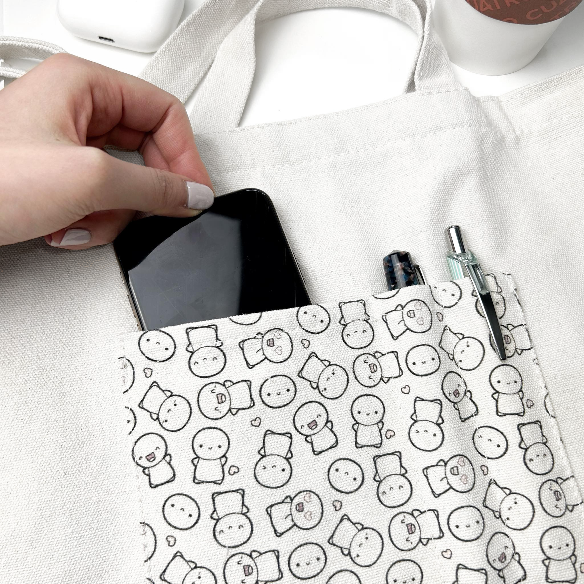 Misfit Protect Your Peace - "More Than A Tote" Tote Bag (1 per customer)