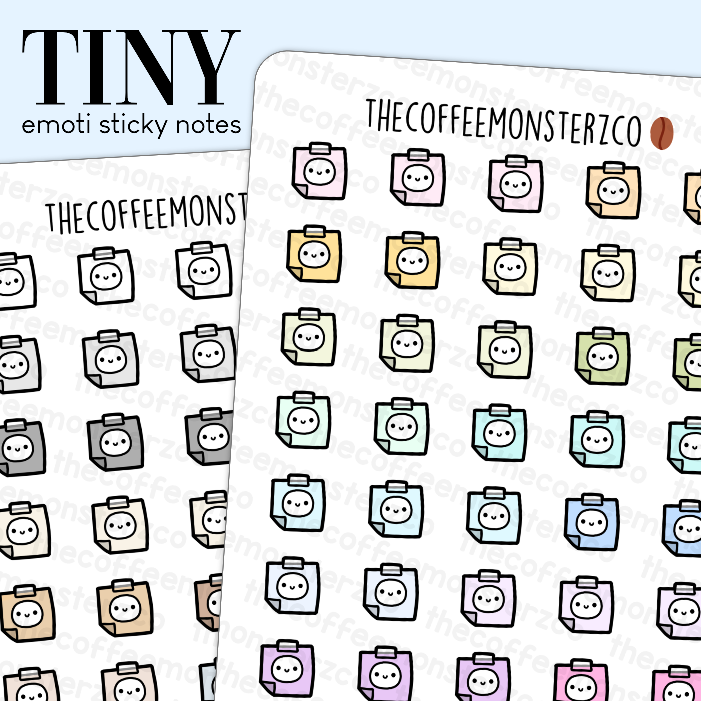Tiny Emoti Sticky Notes
