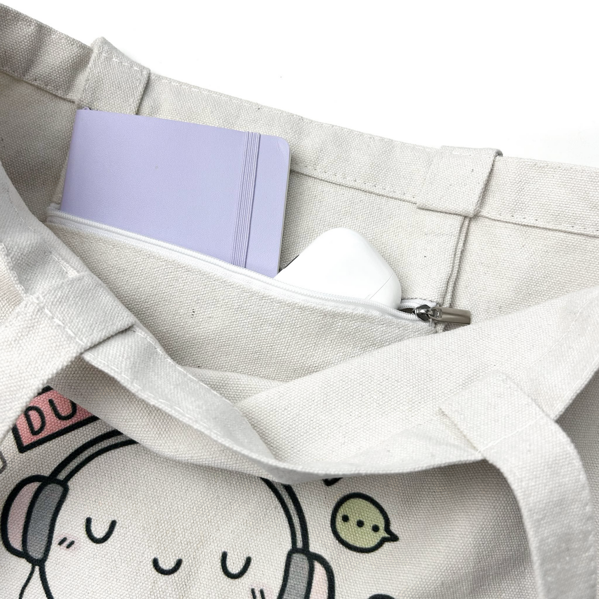 Misfit Protect Your Peace - "More Than A Tote" Tote Bag (1 per customer)