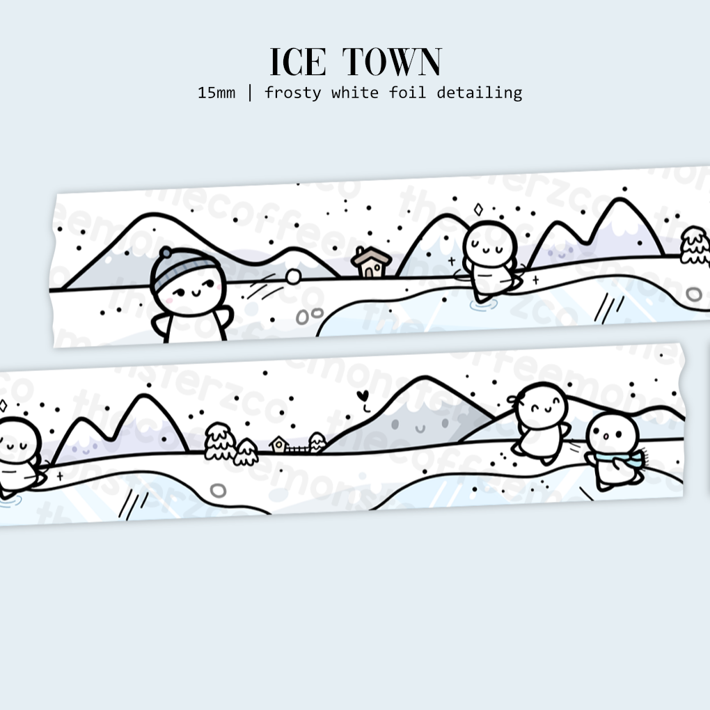 Ice Town Washi Tape - 15mm